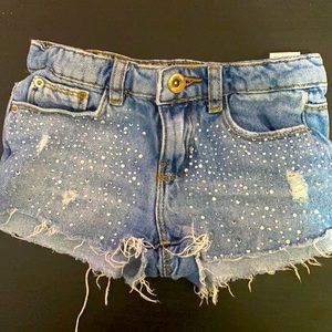 Zara girl shorts size 6